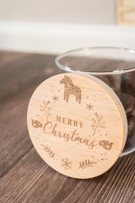 Vorratsglas Merry Christmas